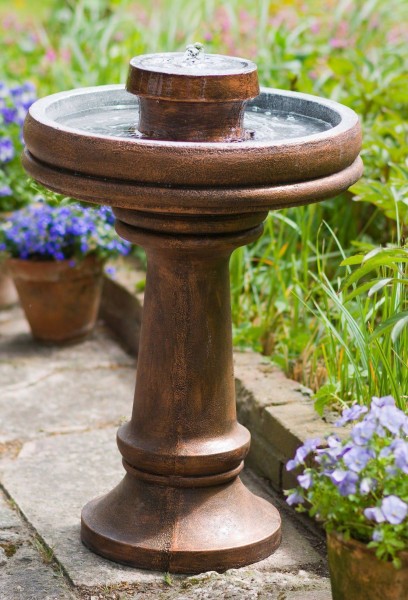 Springbrunnen Wasserspiel Augusta Mit Led Beleuchtung Gartenmobiliar24 De